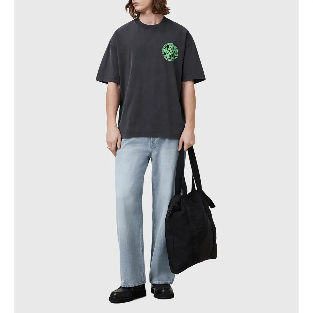 AllSaints Distortion Short Sleeve T-Shirt